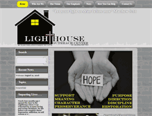 Tablet Screenshot of lighthouseoutreachhbg.org